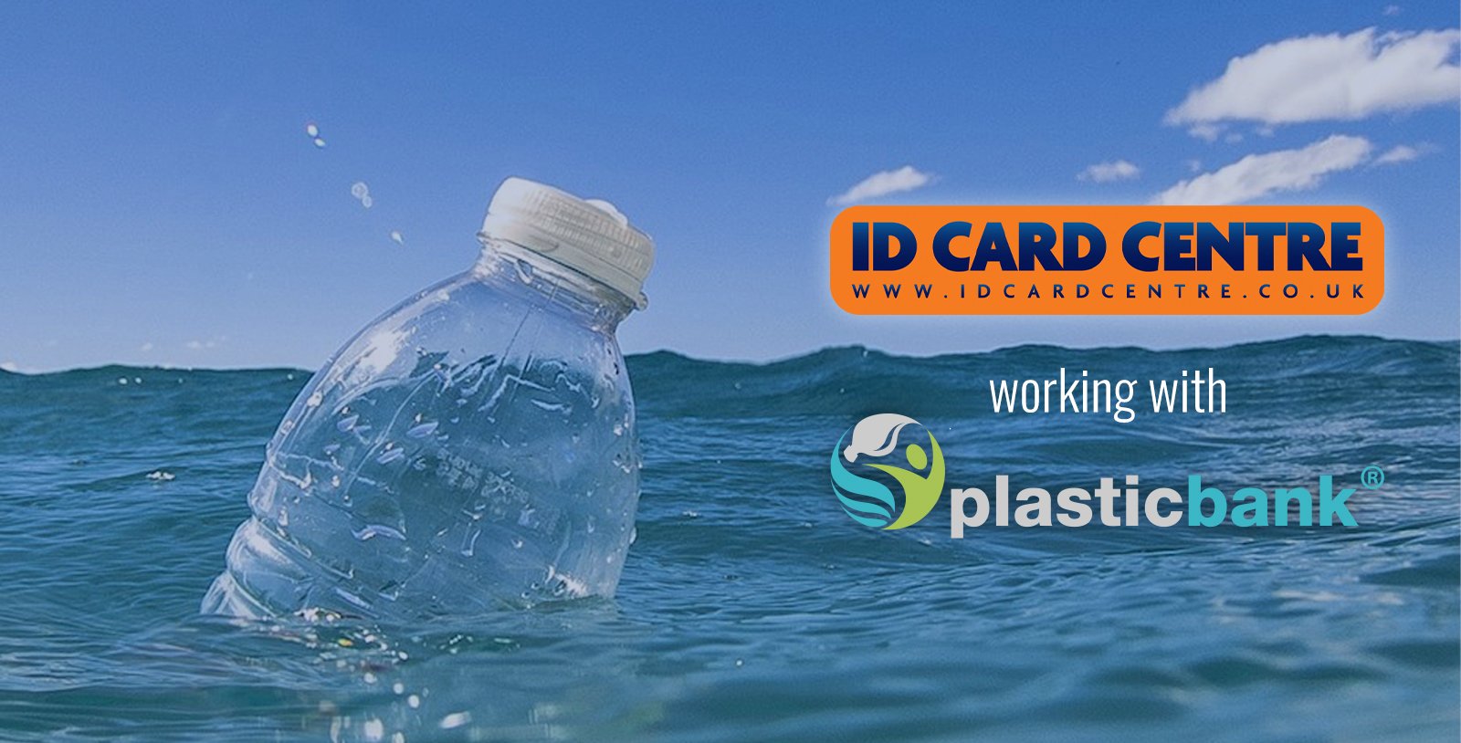 We are partnering up with Plastic Bank